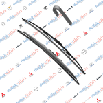 ماسحات زجاجه امامي قياس 18 موبس