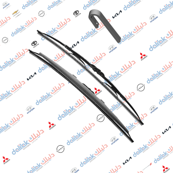 ماسحات زجاجه امامي قياس 18 موبس