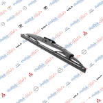 ماسحات زجاجه امامي قياس 24 موبس