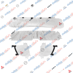 مجموعة شبابيك دعاميه امامي لانسر EVO 2017-2014