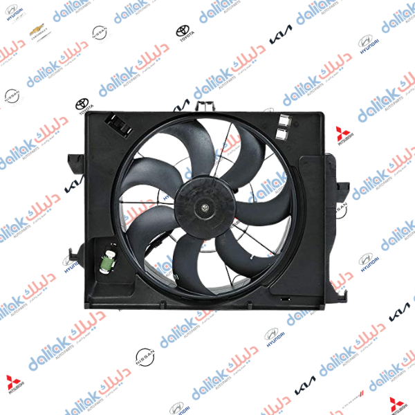 مروحة راديتر كاملة اكسنت 2013-2016 كوري