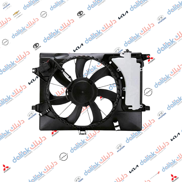 مروحة راديتر كاملة كيا صول 2015