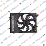 مروحة راديتر كامله توسان سبورتج 2.7-2010 كوبي