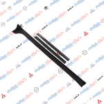 دوسه بلاستيك جانبية يسار لانسر EVO 2017-