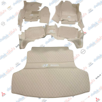 ارضيات 5 قطع مع كاربد مع الدوسة سوناتا 2024-2015 اسود-بيجي