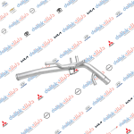 بوري هيتر اكسنت 2004 محرك 1.5 -HF OEM 25461-22024