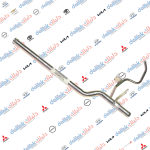 بوري هيتر داخلي رفيع باجيرو 2012 3.8 OEM 1310A390