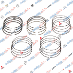 رنك سوناتا 2004-2006 EF كوبي 4G64N OEM 23040-38200