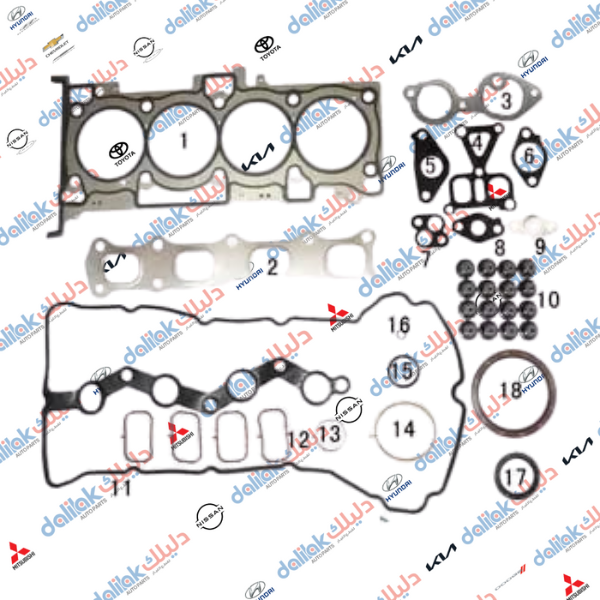 طخم واشر محرك لانسر 2012-2017 1.6 OEM 1000A523