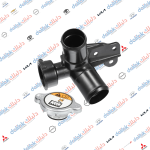 كوع بلاستك راديتر اكسنت-كيا ريو 2014 -HF.