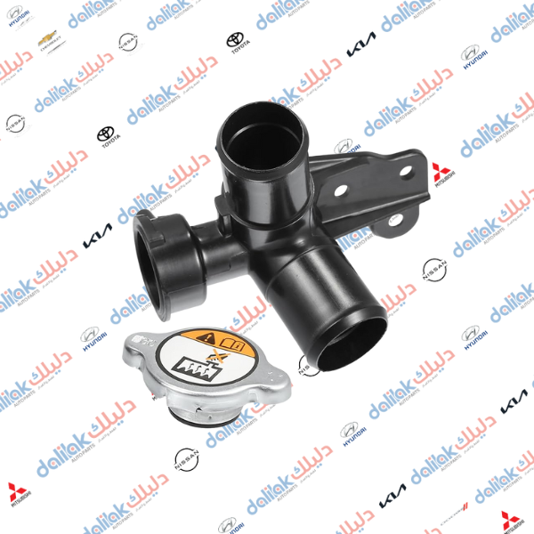 كوع بلاستك راديتر اكسنت-كيا ريو 2014 -HF.