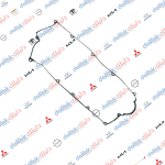 واشر قبق ولفات يسار سنتافيا محرك 2.7 كوري